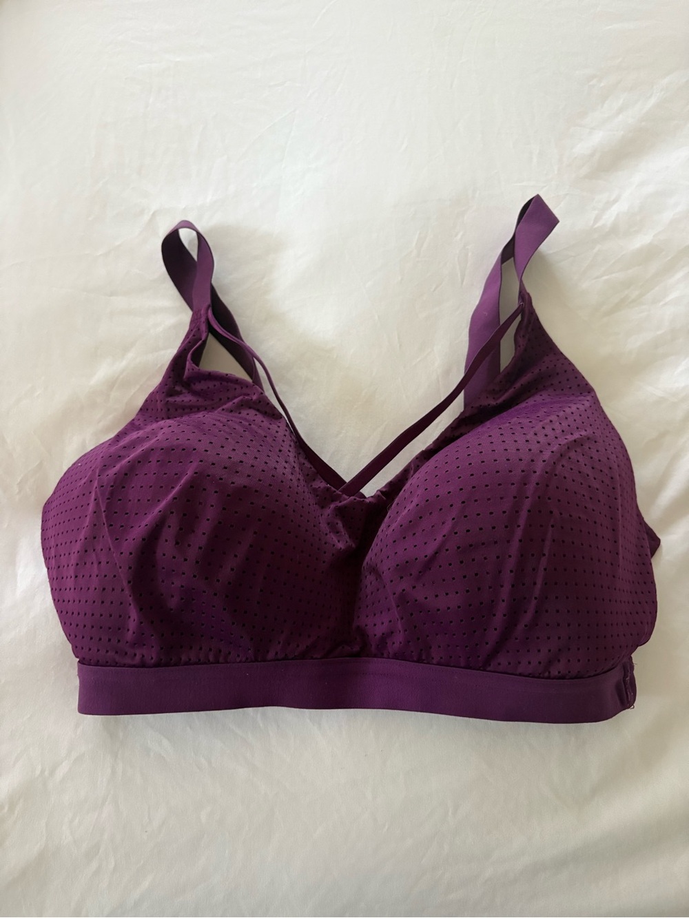 Victoria's Secret Plum Wireless Sports Bralette